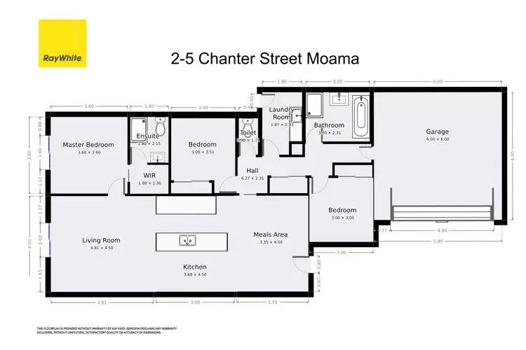 Floorplan of Homely townhouse listing, 2/5 Chanter Street, Moama NSW 2731