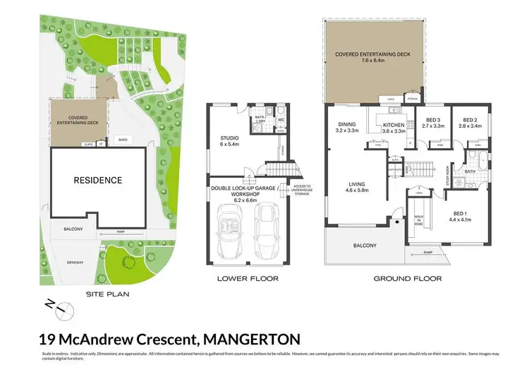 Floorplan of Homely house listing, 19 McAndrew Crescent, Mangerton NSW 2500