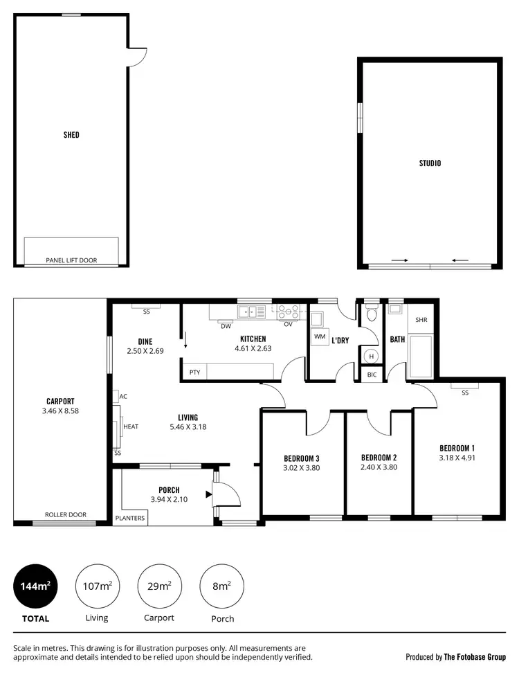Floorplan of Homely house listing, 10 Winsham Street, Davoren Park SA 5113