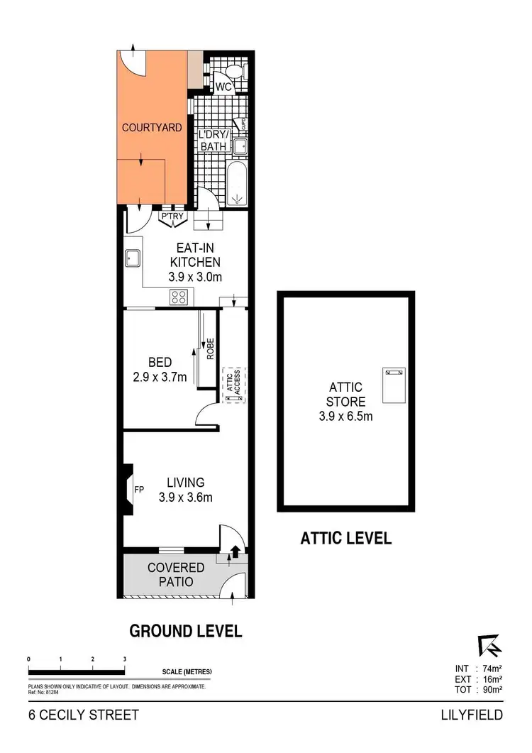 Floorplan of Homely house listing, 6 Cecily Street, Lilyfield NSW 2040