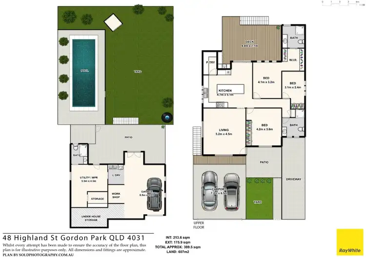 Floorplan of Homely house listing, 48 Highland Street, Gordon Park QLD 4031
