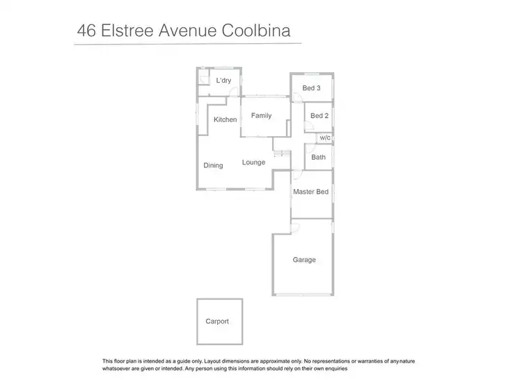 Floorplan of Homely house listing, 46 Elstree Avenue, Coolbinia WA 6050