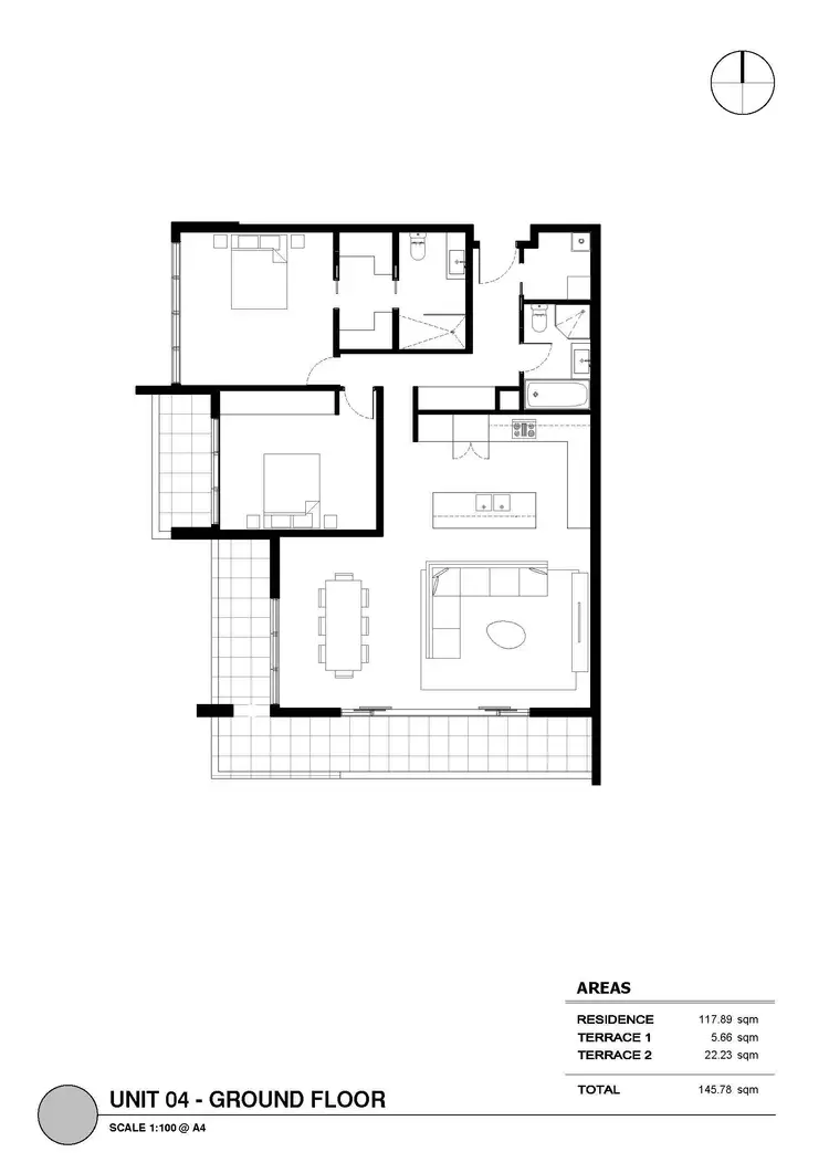 Floorplan of Homely apartment listing, 4/47 Glendale Avenue, Templestowe VIC 3106