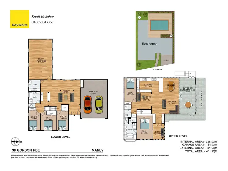 Floorplan of Homely house listing, 38 Gordon Parade, Manly QLD 4179