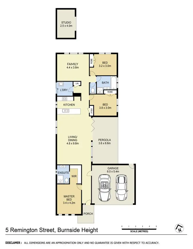Floorplan of Homely house listing, 5 Remington Street, Burnside Heights VIC 3023