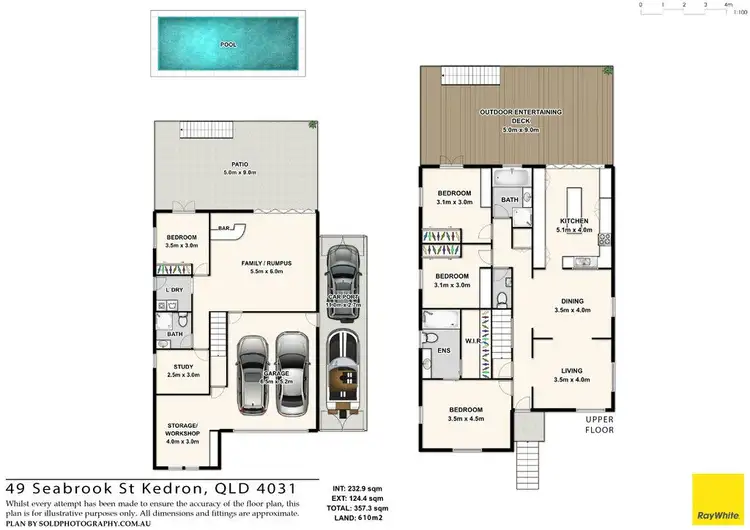 Floorplan of Homely house listing, 49 Seabrook Street, Kedron QLD 4031