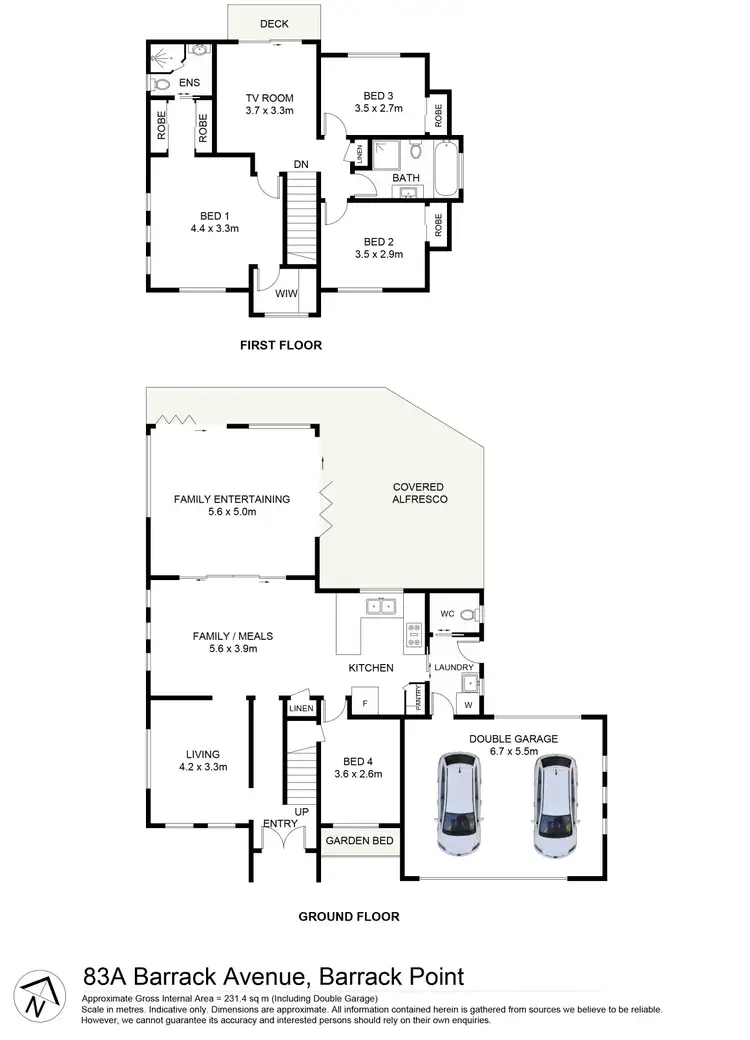 Floorplan of Homely house listing, 83A Barrack Avenue, Barrack Point NSW 2528