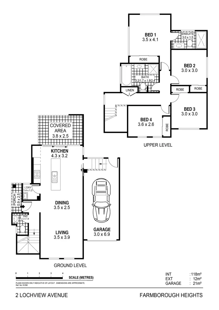 Floorplan of Homely house listing, 2 Lochview Avenue, Farmborough Heights NSW 2526