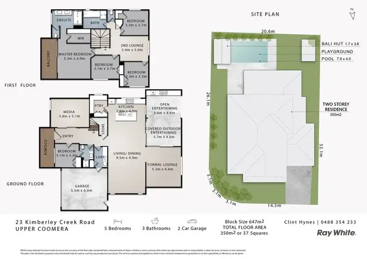 Floorplan of Homely house listing, 23 Kimberley Creek Road, Upper Coomera QLD 4209
