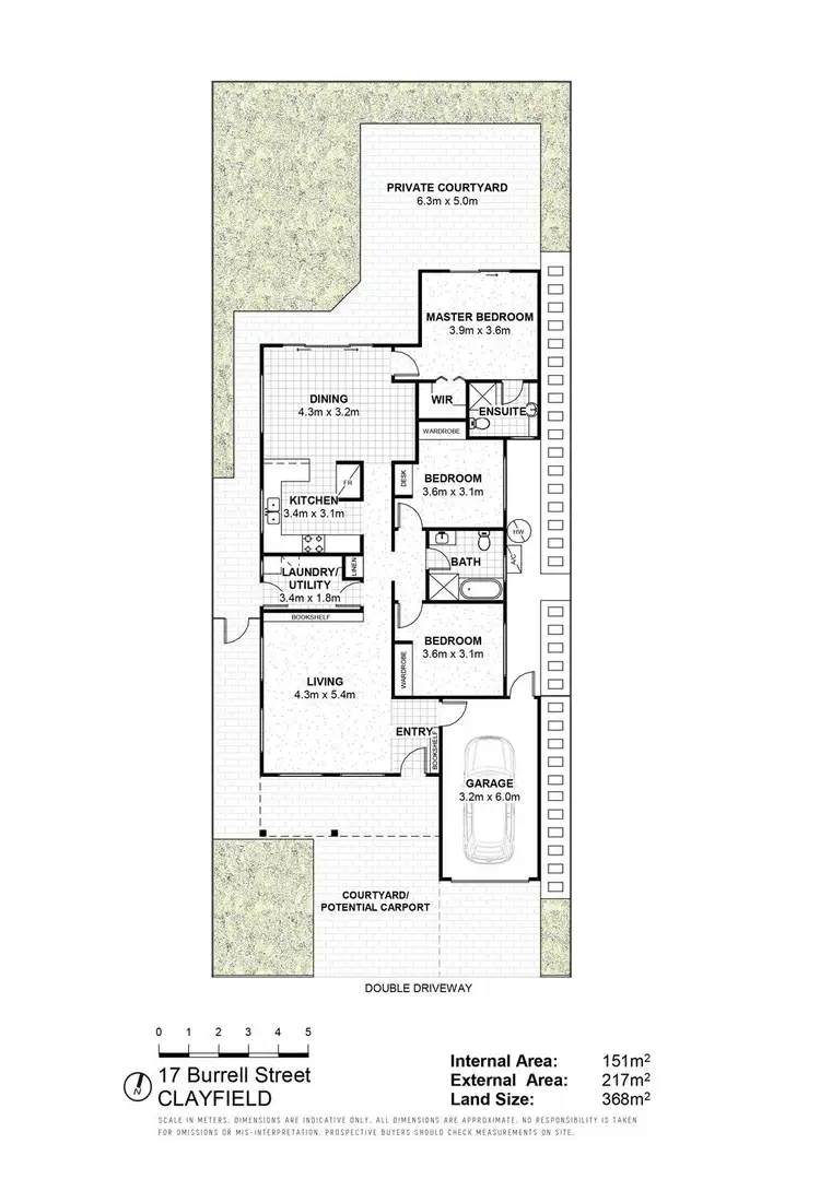 Floorplan of Homely house listing, 17 Burrell Street, Clayfield QLD 4011