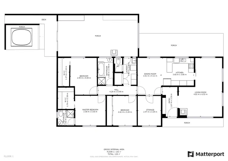 Floorplan of Homely house listing, 2 Donnington Street, Swan Hill VIC 3585