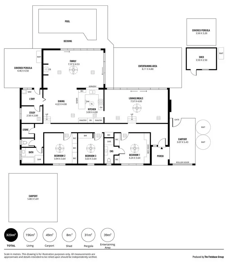 Floorplan of Homely house listing, 25 Bellavista Road, Flagstaff Hill SA 5159