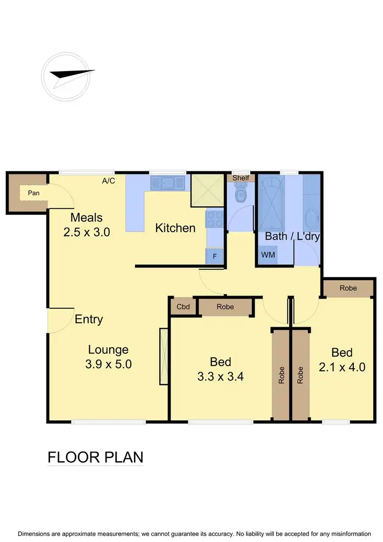 Floorplan of Homely apartment listing, 4/3 Mclennan Place, Preston VIC 3072