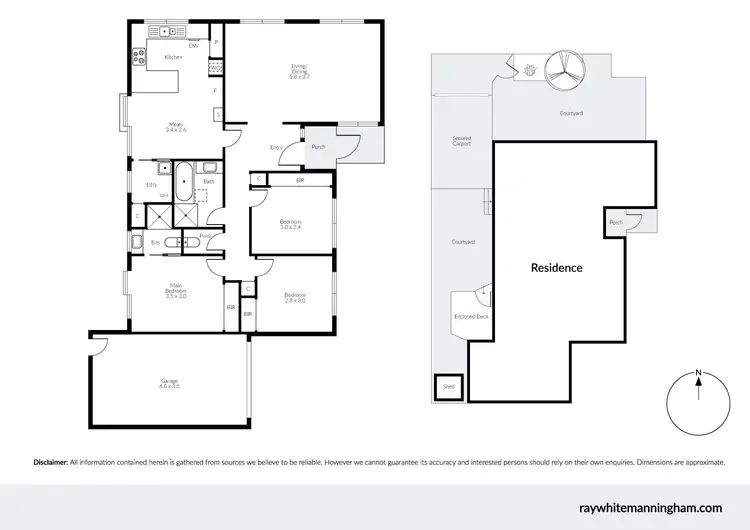 Floorplan of Homely unit listing, 4/89-91 Blackburn Road, Doncaster East VIC 3109