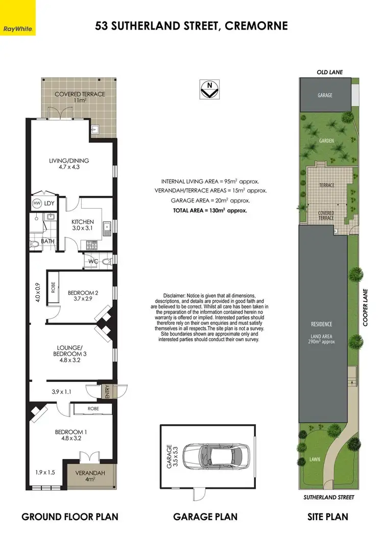 Floorplan of Homely house listing, 53 Sutherland Street, Cremorne NSW 2090