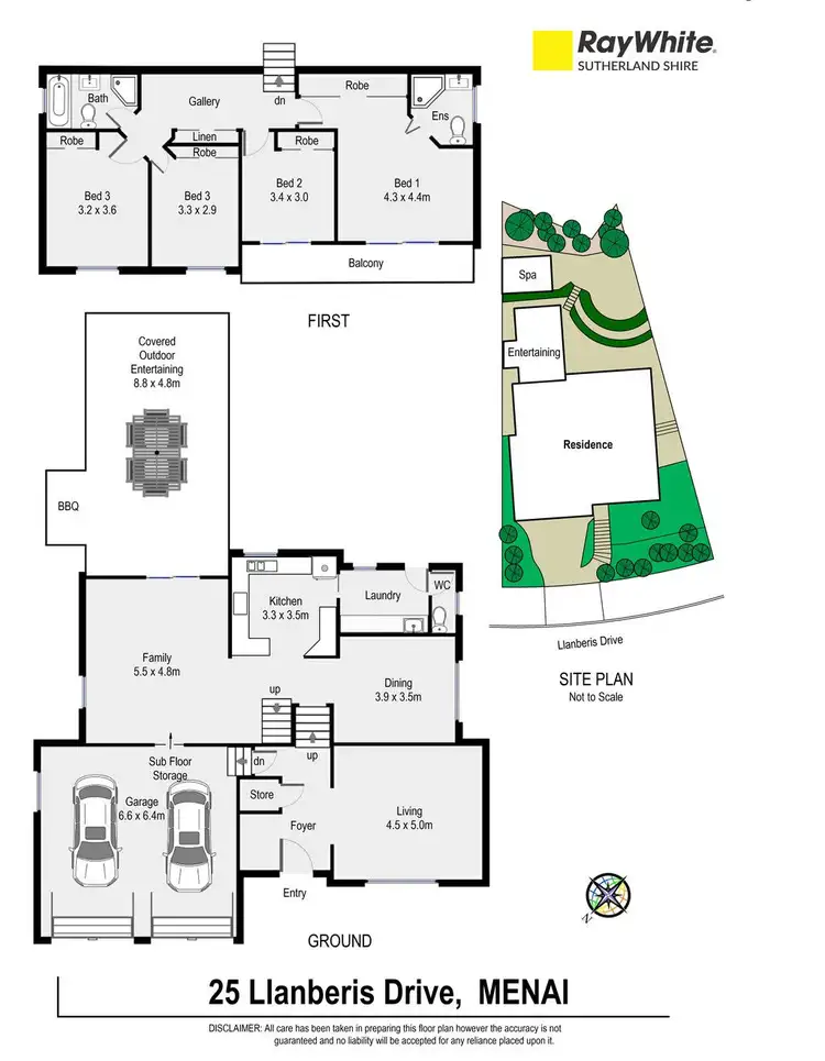 Floorplan of Homely house listing, 25 Llanberis Drive, Menai NSW 2234