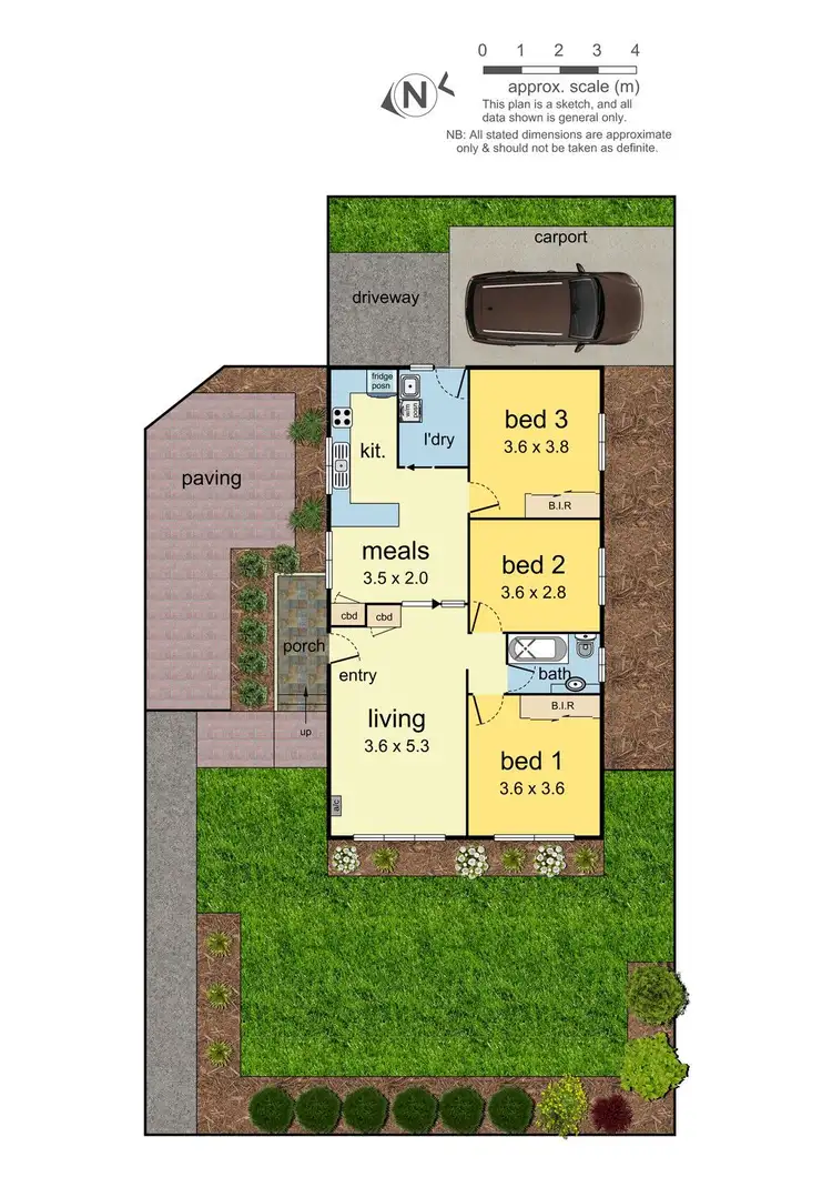 Floorplan of Homely townhouse listing, 1/30 Wattle Grove, Mulgrave VIC 3170