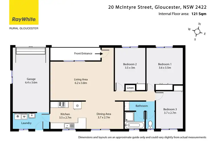 Floorplan of Homely house listing, 20 McIntyre Street, Gloucester NSW 2422