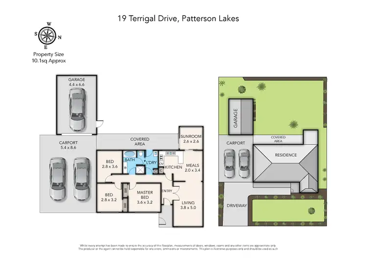 Floorplan of Homely house listing, 19 Terrigal Drive, Patterson Lakes VIC 3197