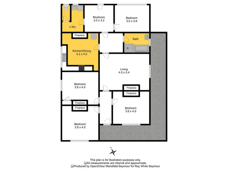 Floorplan of Homely house listing, 35 Progress Street, Seymour VIC 3660