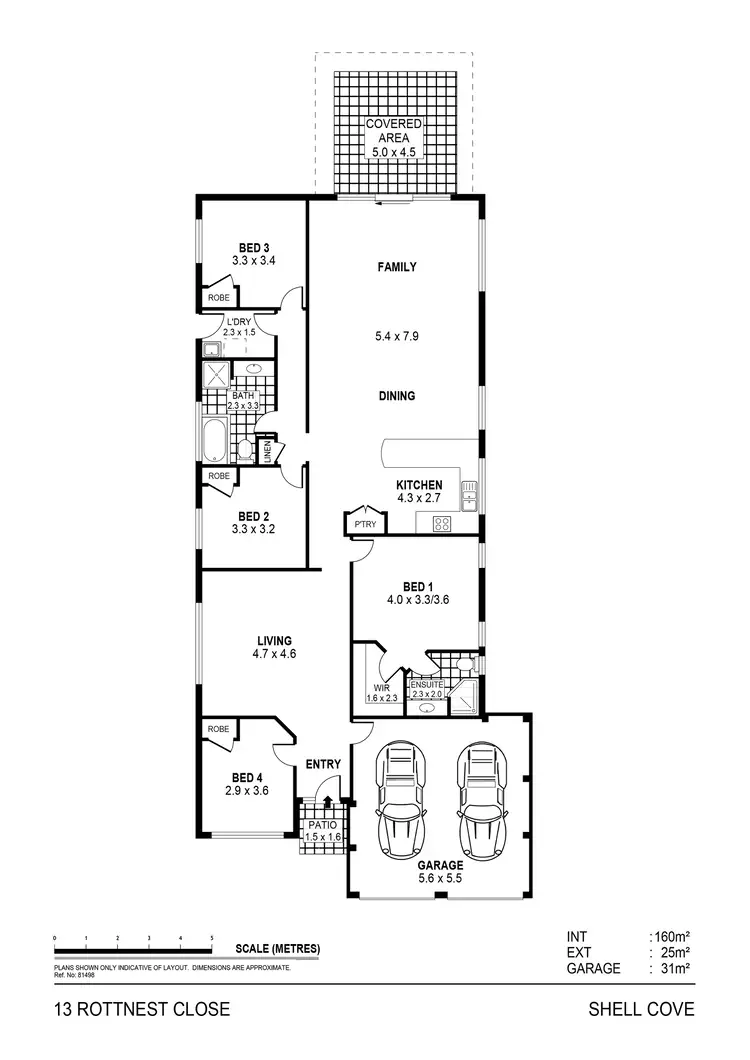 Floorplan of Homely house listing, 13 Rottnest Close, Shell Cove NSW 2529