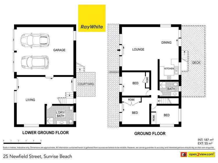 Floorplan of Homely house listing, 25 Newfield Street, Sunrise Beach QLD 4567
