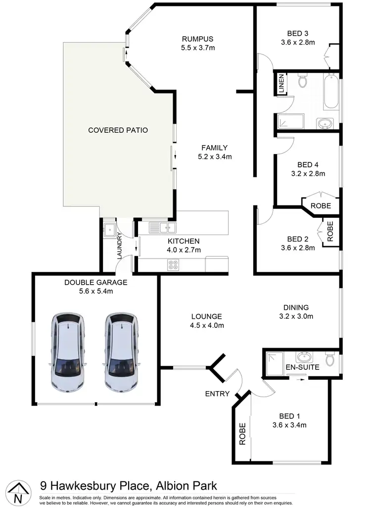 Floorplan of Homely house listing, 9 Hawkesbury Place, Albion Park NSW 2527