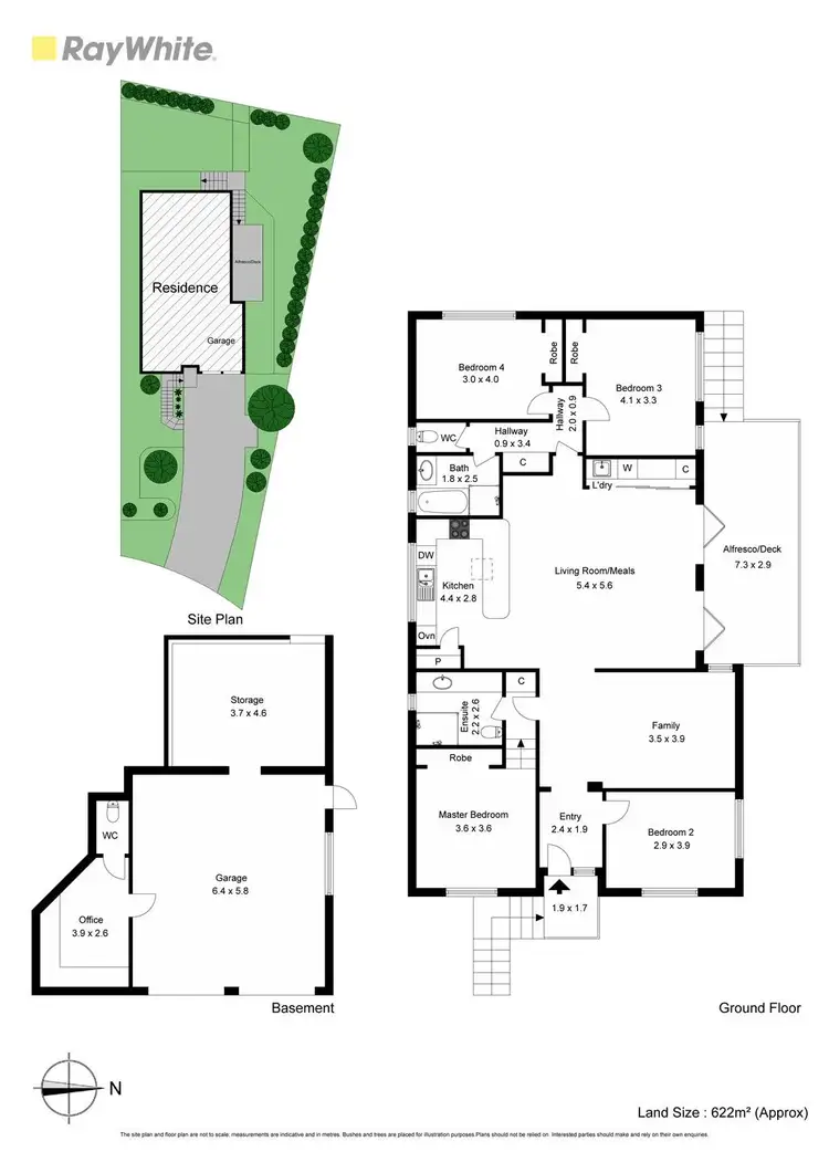 Floorplan of Homely house listing, 7 Tabor Mews, Frankston VIC 3199
