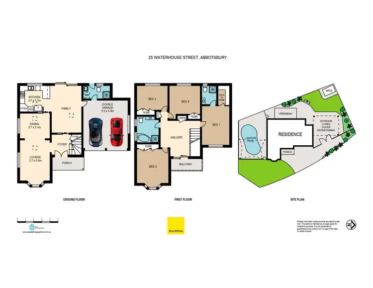 Floorplan of Homely house listing, 25 Waterhouse Street, Abbotsbury NSW 2176