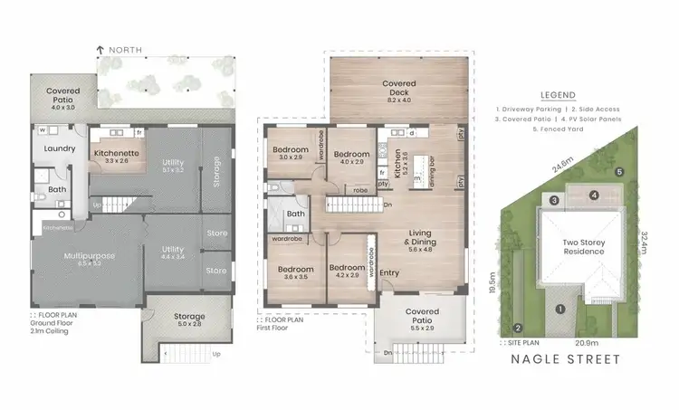 Floorplan of Homely house listing, 45 Nagle Street, Upper Mount Gravatt QLD 4122