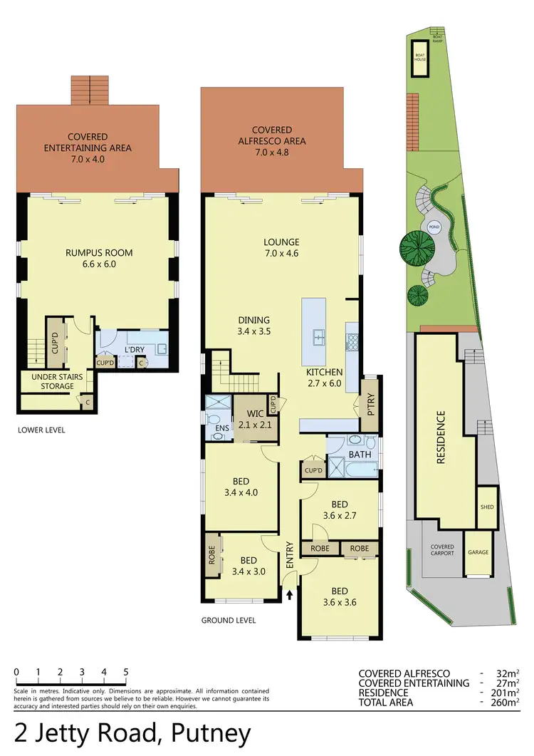 Floorplan of Homely house listing, 2 Jetty Road, Putney NSW 2112