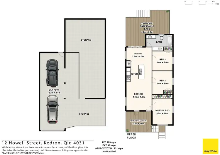 Floorplan of Homely house listing, 12 Howell Street, Kedron QLD 4031