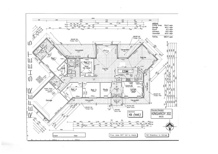 Floorplan of Homely house listing, 51-53 Berryman Circuit, Hoya QLD 4310