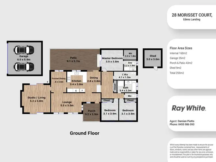 Floorplan of Homely house listing, 28 Morisset Court, Edens Landing QLD 4207