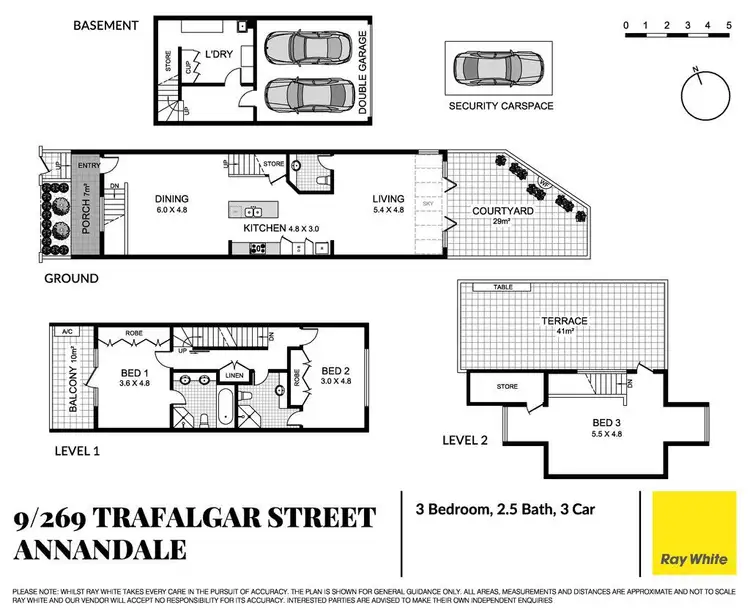 Floorplan of Homely terrace listing, Terrace 9, 269 Trafalgar Street, Annandale NSW 2038