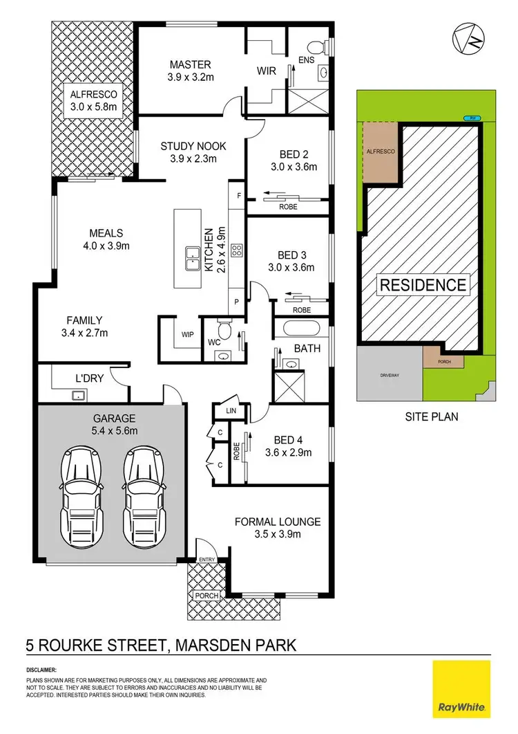 Floorplan of Homely house listing, 5 Rourke Street, Marsden Park NSW 2765