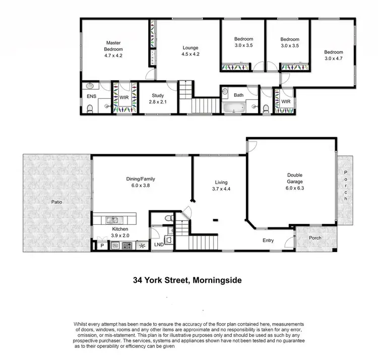 Floorplan of Homely house listing, 34 York Street, Morningside QLD 4170