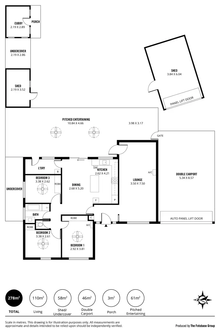 Floorplan of Homely house listing, 4 Cranborne Street, Elizabeth Park SA 5113