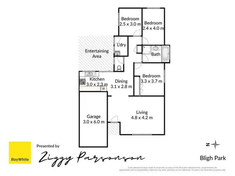 Floorplan of Homely house listing, 9 Bounty Crescent, Bligh Park NSW 2756
