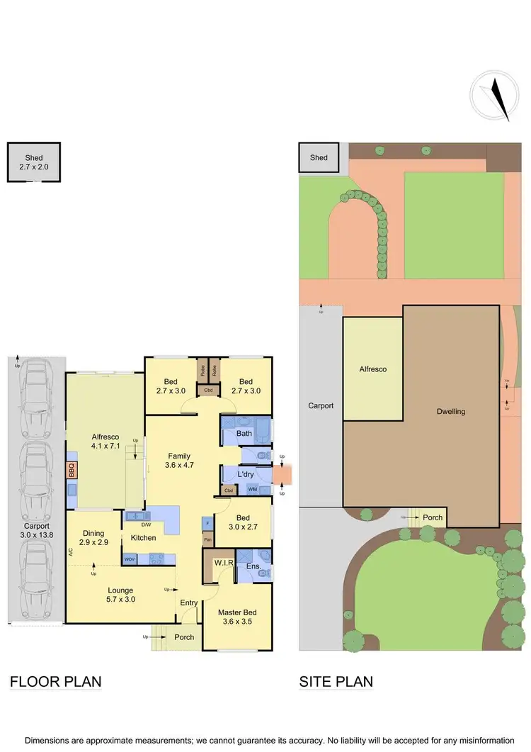 Floorplan of Homely house listing, 36 Arthur Phillip Way, Mill Park VIC 3082