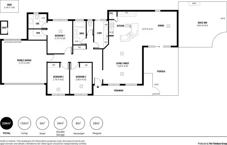 Floorplan of Homely house listing, 1 Fraser Street, Woodville South SA 5011