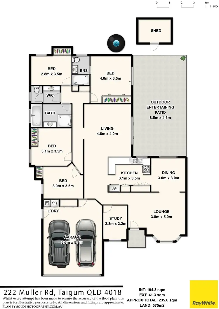 Floorplan of Homely house listing, 222 Muller Road, Taigum QLD 4018