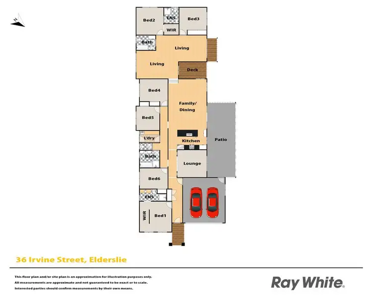 Floorplan of Homely house listing, 36 Irvine Street, Elderslie NSW 2570