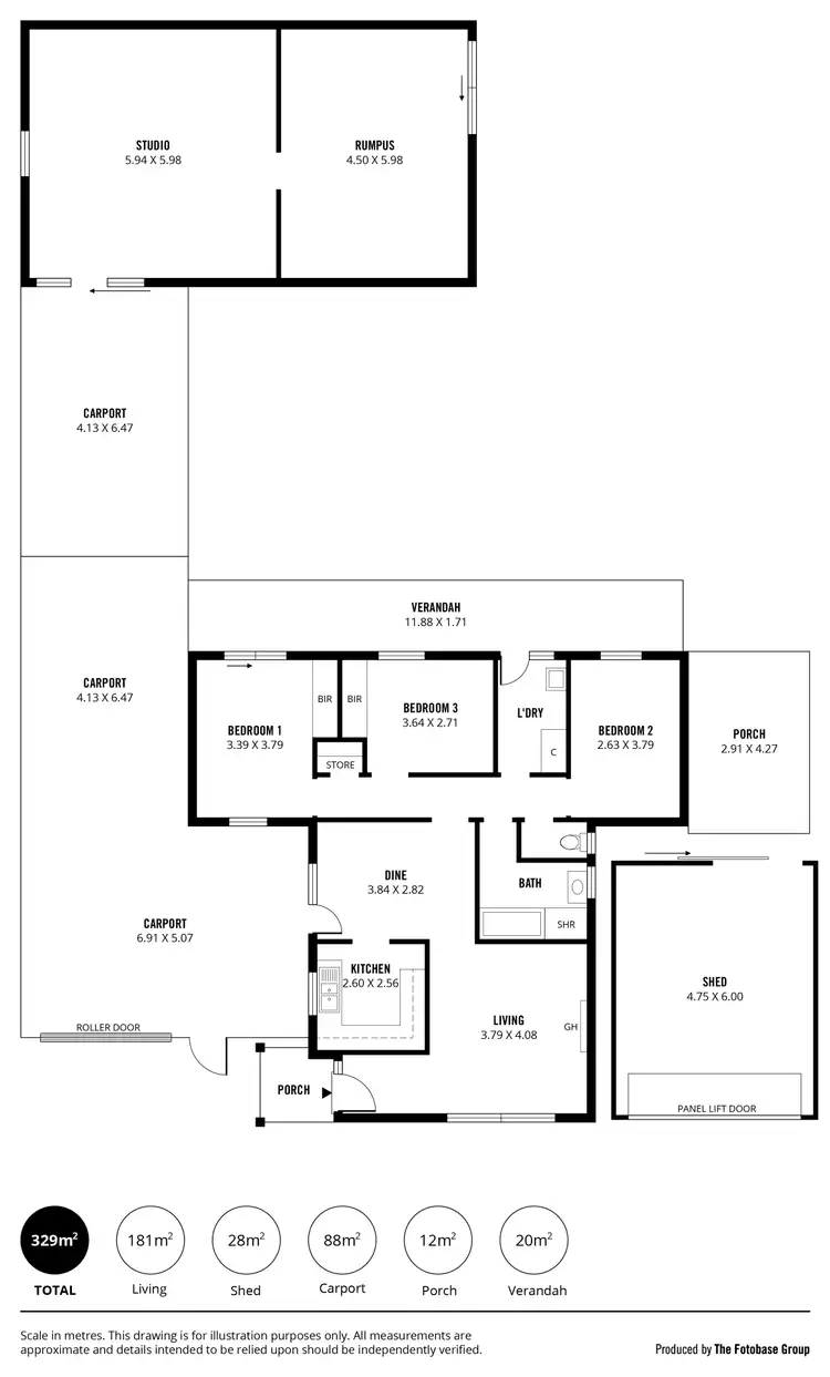 Floorplan of Homely house listing, 19 Karinga Crescent, Munno Para SA 5115