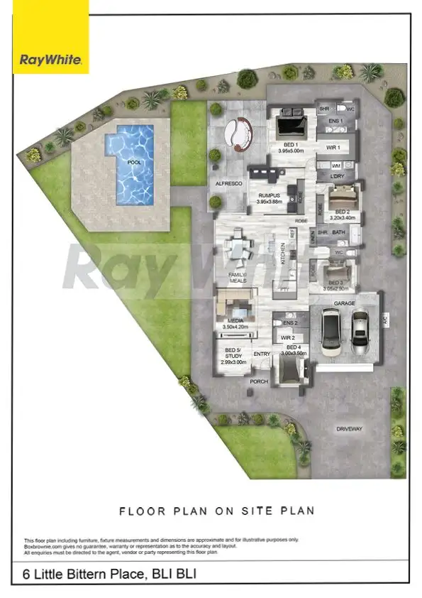 Floorplan of Homely house listing, 6 Little Bittern Place, Bli Bli QLD 4560