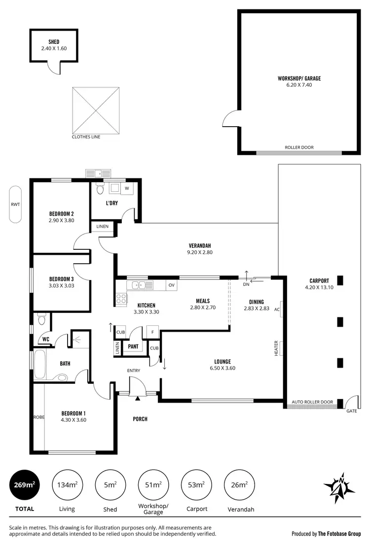 Floorplan of Homely house listing, 19 Shelley Avenue, Fulham Gardens SA 5024