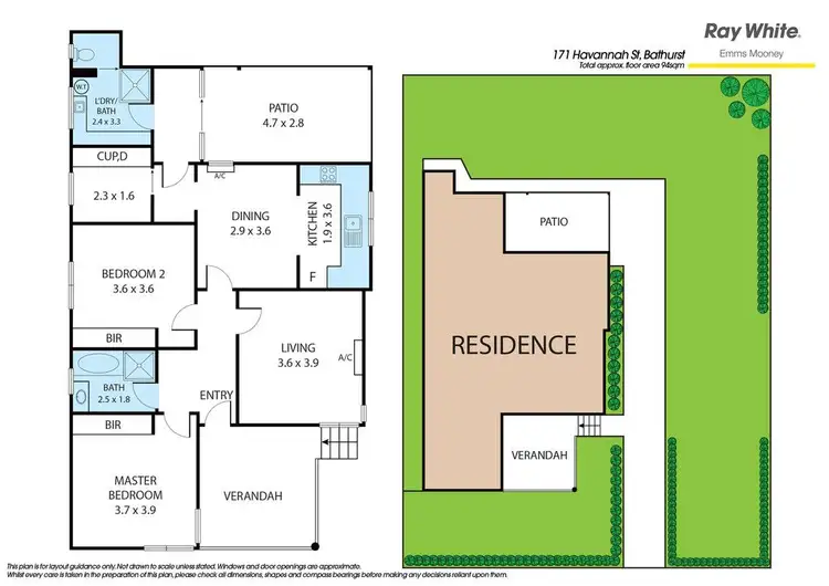 Floorplan of Homely house listing, 171 Havannah Street, Bathurst NSW 2795