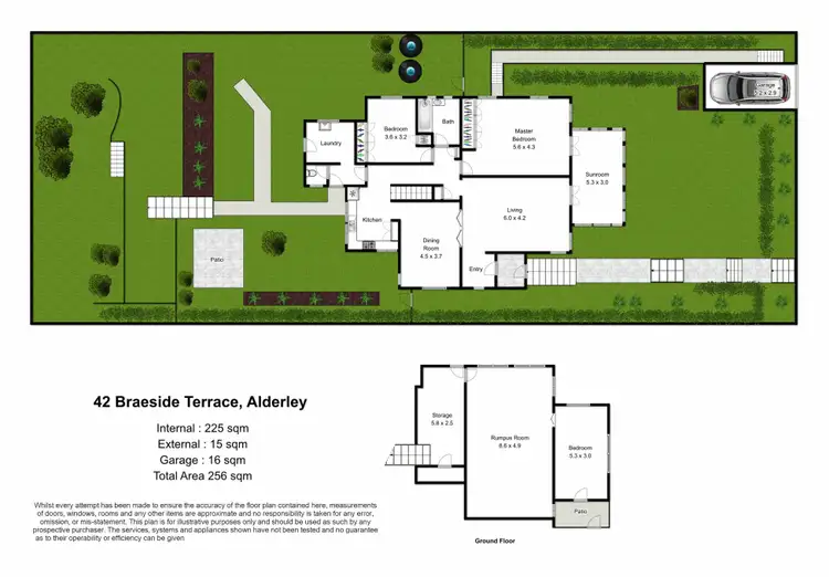 Floorplan of Homely house listing, 42 Braeside Terrace, Alderley QLD 4051