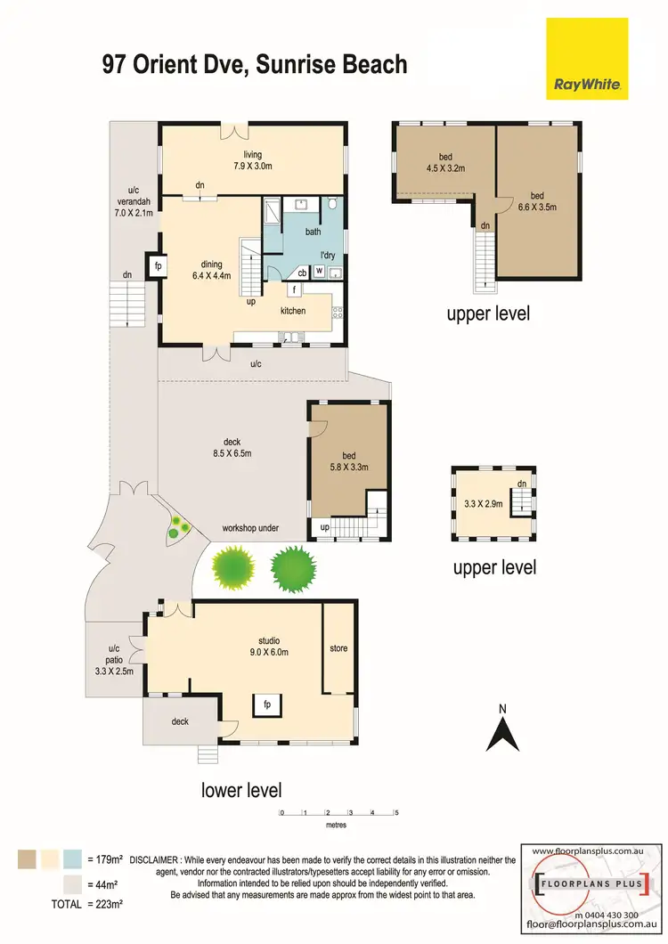 Floorplan of Homely house listing, 97 Orient Drive, Sunrise Beach QLD 4567