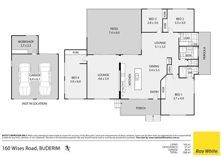 Floorplan of Homely house listing, 160 Wises Road, Buderim QLD 4556
